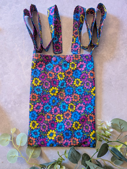 Bold floral syringe driver bag