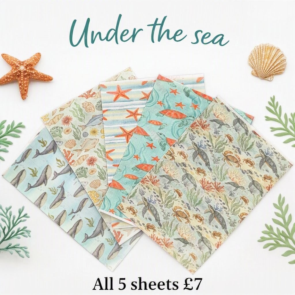 Under the sea 5pcs Tubie Tape