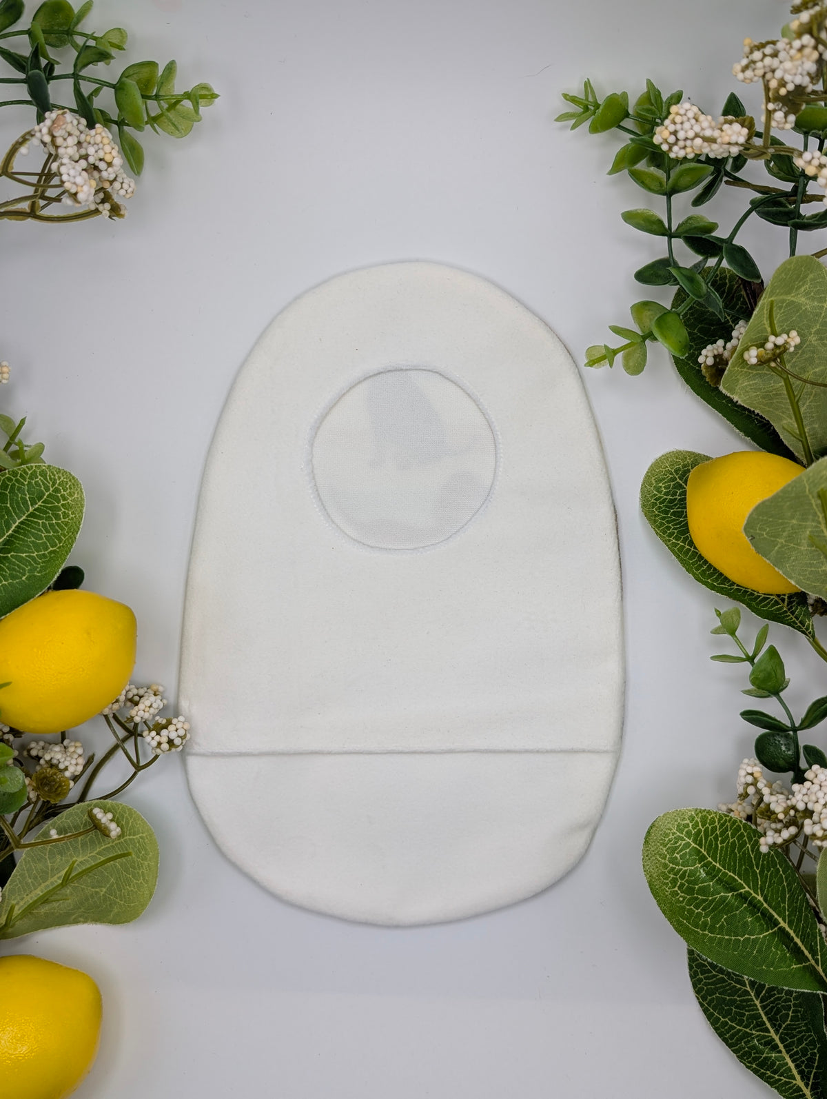 Striped daxie stoma bag cover, Colostomy bag