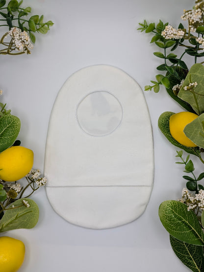Striped daxie stoma bag cover, Colostomy bag