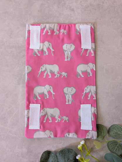 Pink elephant Leg Bag Cover