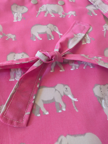 Pink elephant syringe driver bag