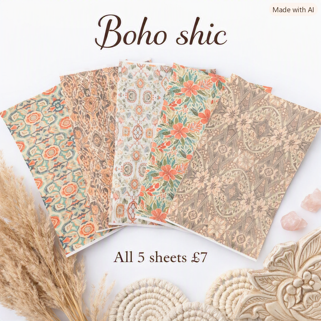 Boho shic 5pcs Tubie Tape