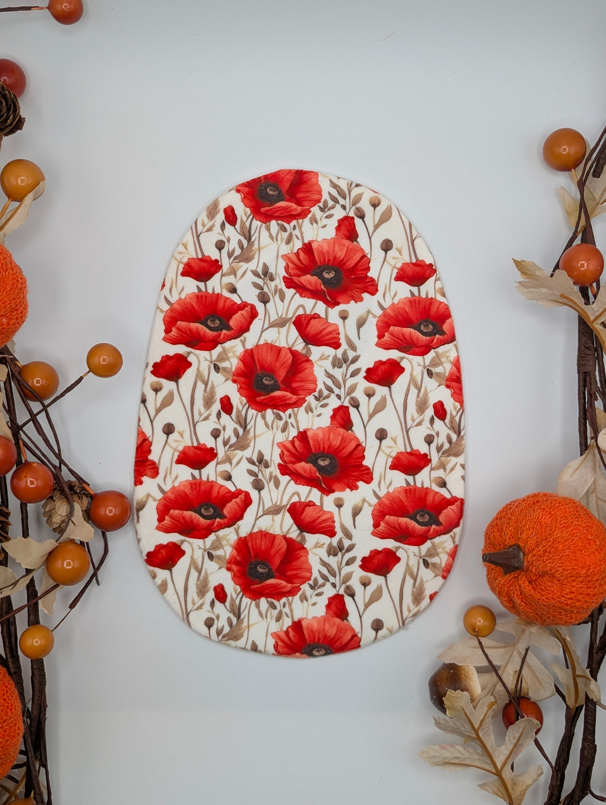 Poppy stoma bag cover, Colostomy bag