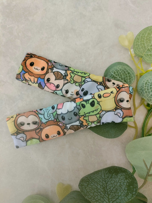 Cheeky Pair of 5" Slide On, comfort Cheek strap covers. CPAP, BIPAP, Ventilator, headgear, sleep apnea, medical