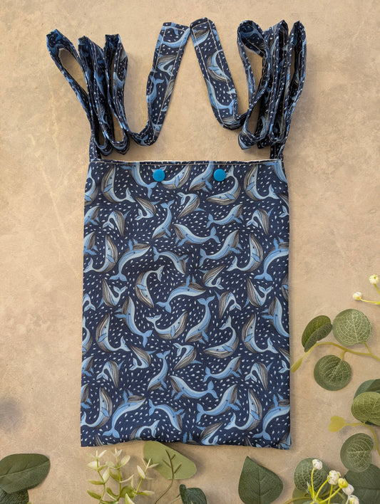 Blue whale syringe driver bag