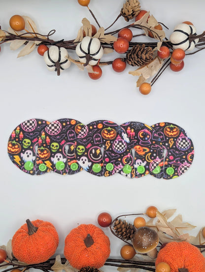 Neon Halloween Tubie pads