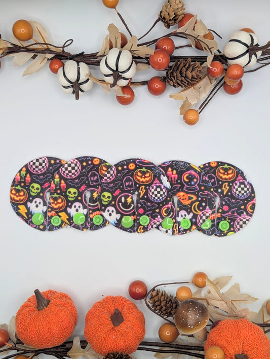 Neon Halloween Tubie pads