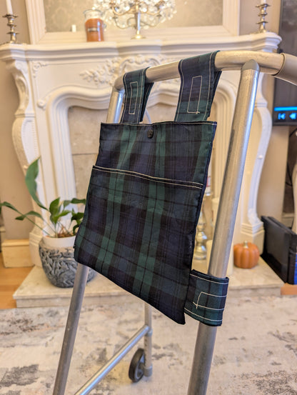 Dark Tartan Zimmer frame bag