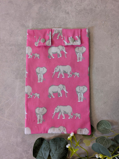 Pink elephant Leg Bag Cover