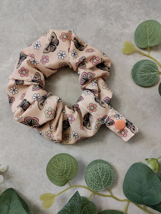 Spring butterfly tubie scrunchie