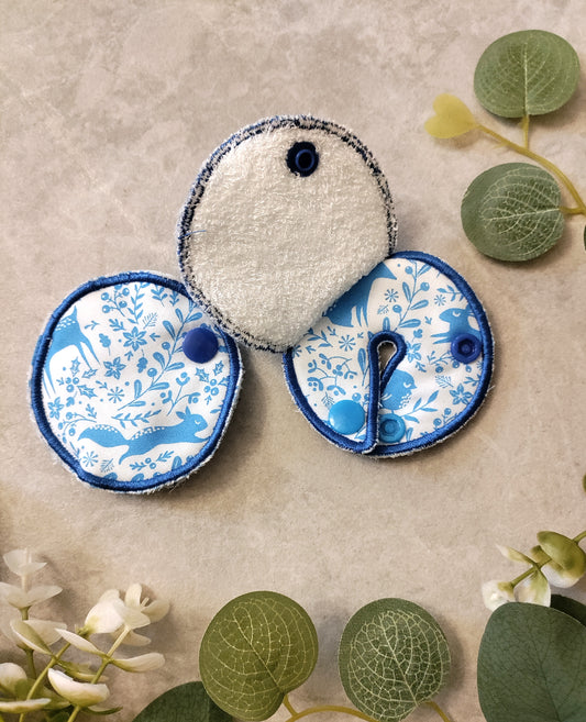 Blue Woodland 2pcs
