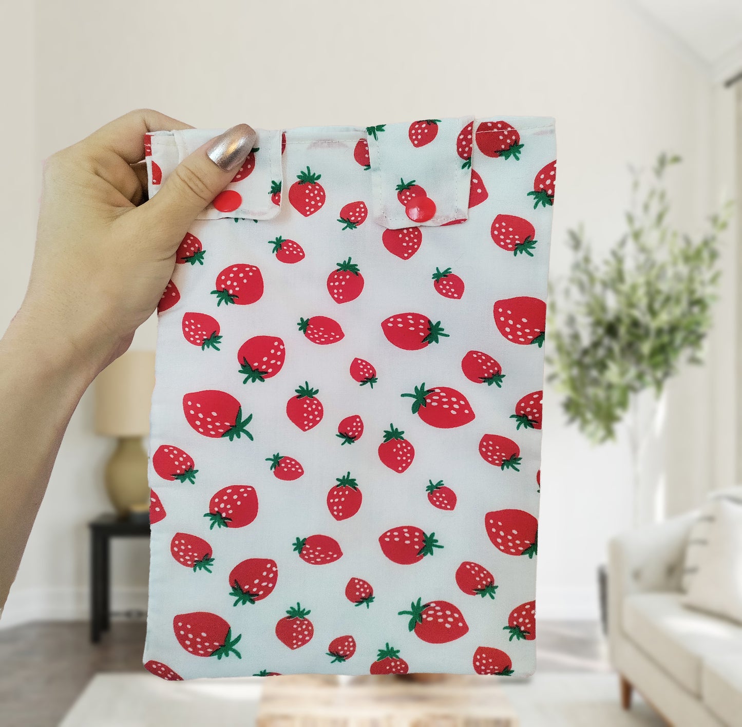 Strawberry Leg Bag Cover