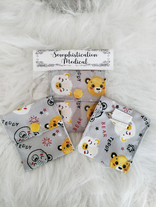 Teddy bear Tubie pouch