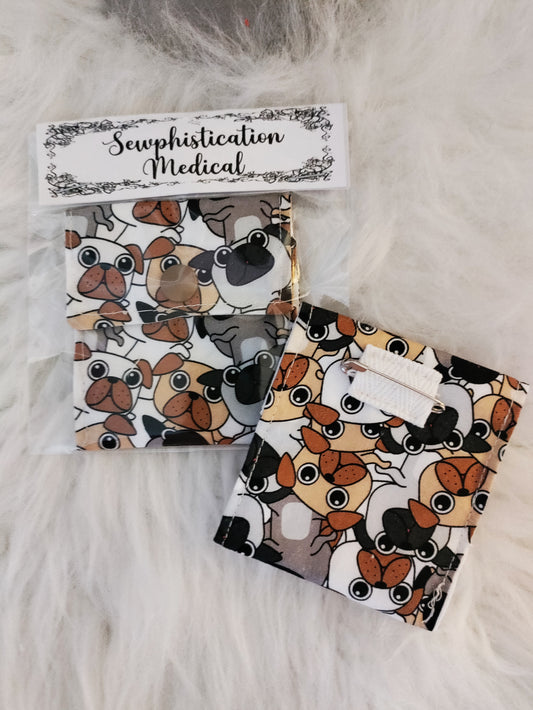 Pug Dog Tubie pouch