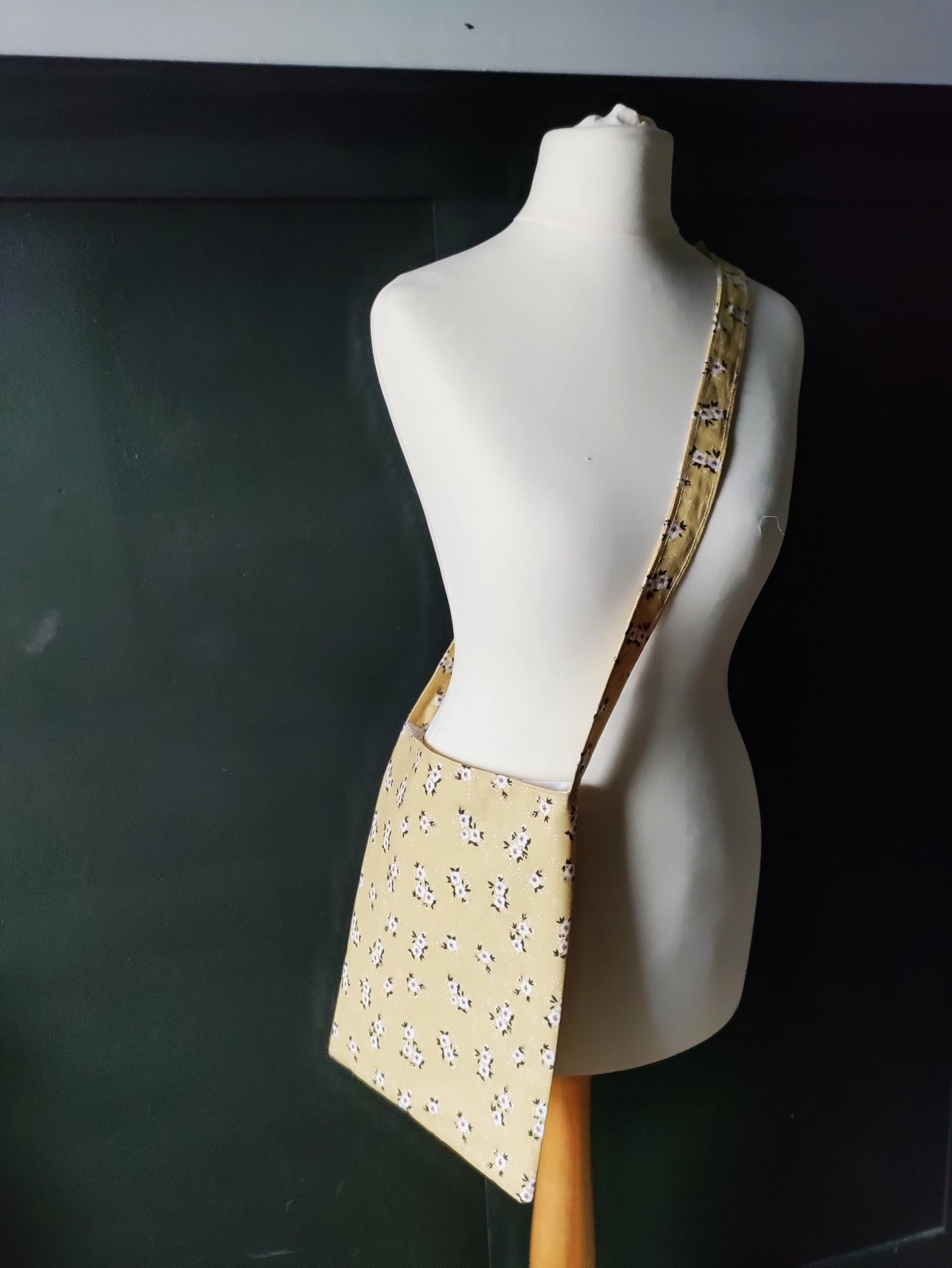 Mustard floral Medical Drainage bags