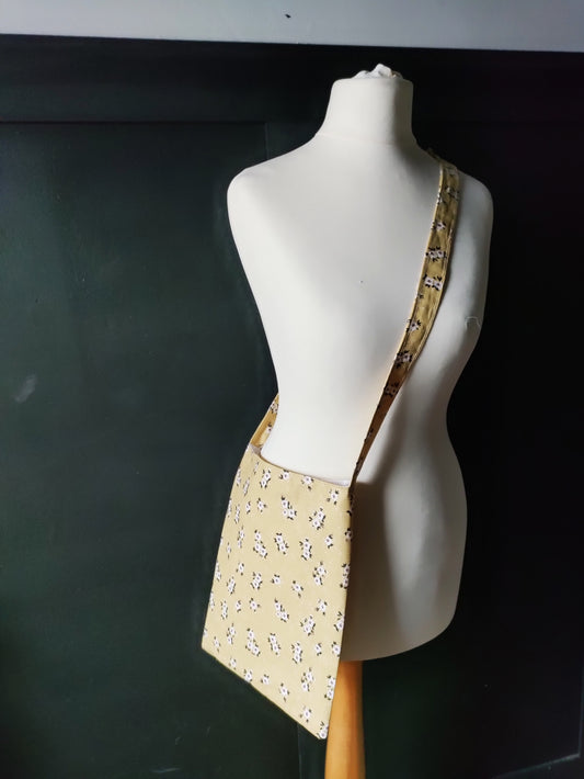 Mustard floral Medical Drainage bags