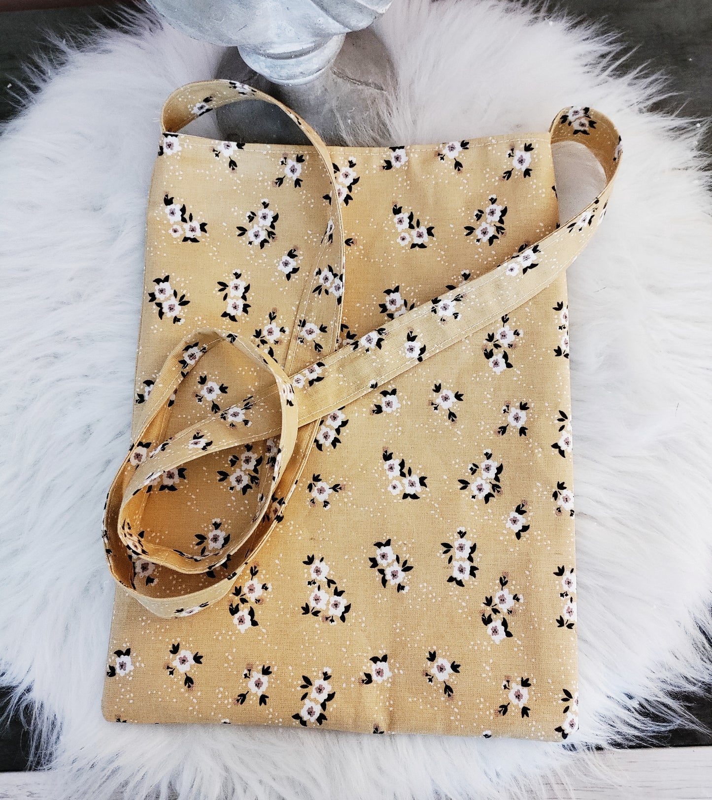 Mustard floral Medical Drainage bags