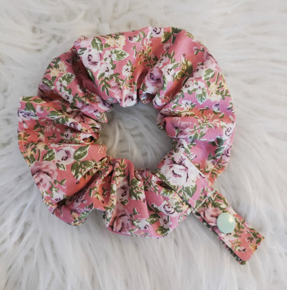 Rose Garden tubie scrunchie