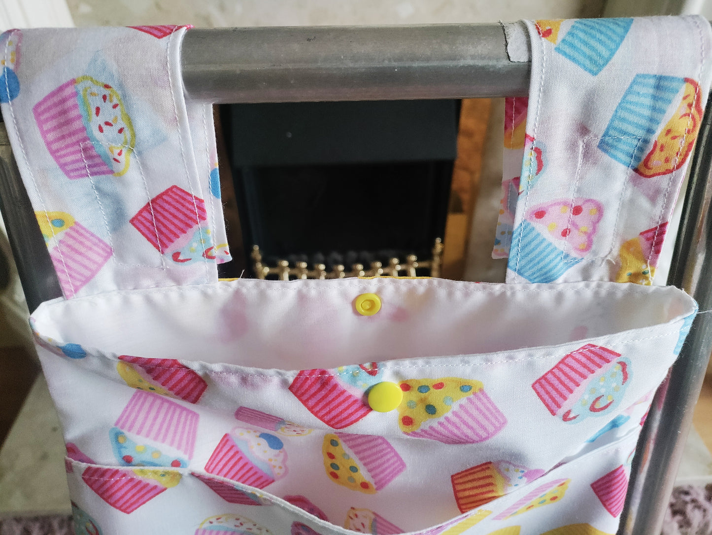 Cupcake Zimmer frame bag, walking frame bag, accessories, walking aid, handmade, bag, storage