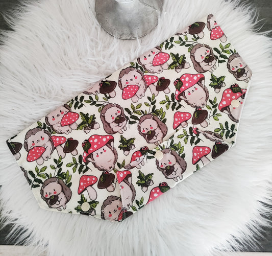 hedgehog mushroom Belly Bag Cover