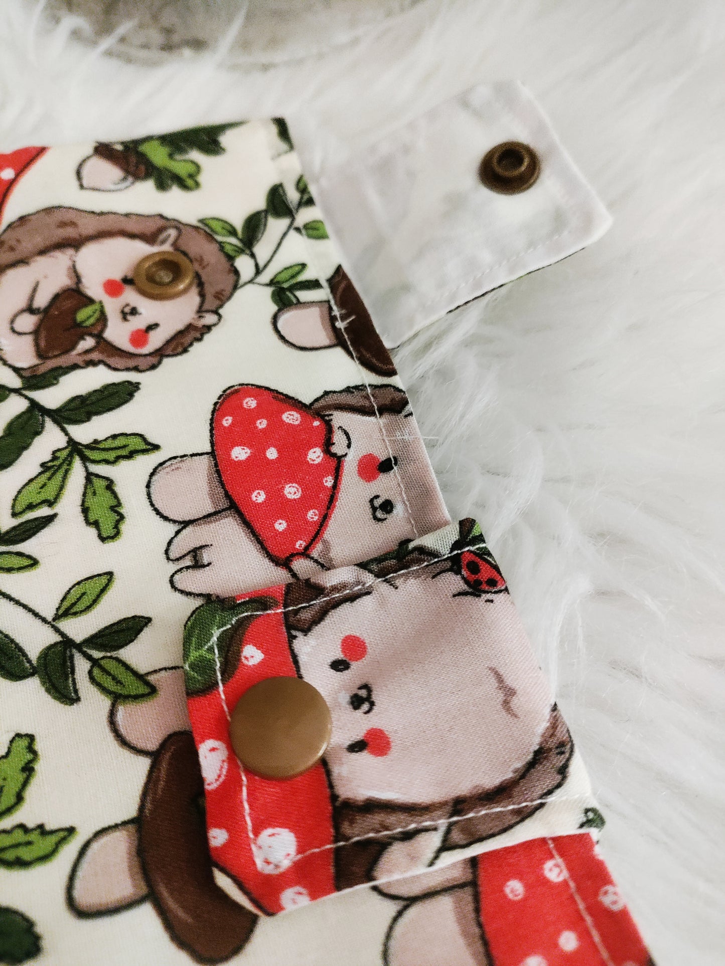 Hedgehog mushroom leg Bag Cover