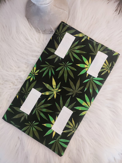 Dark leaf Leg Bag Cover