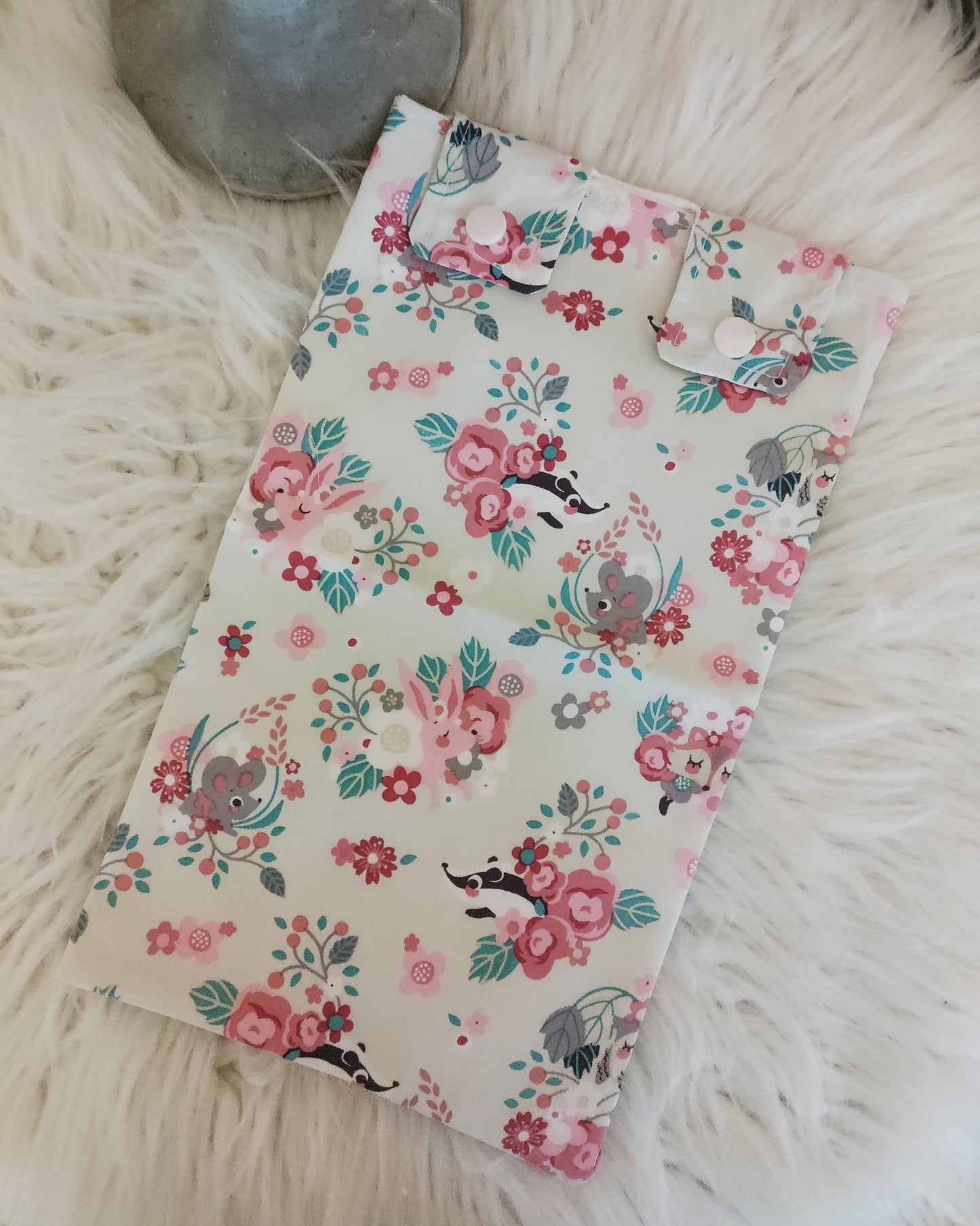 cream woodland Leg Bag Cover
