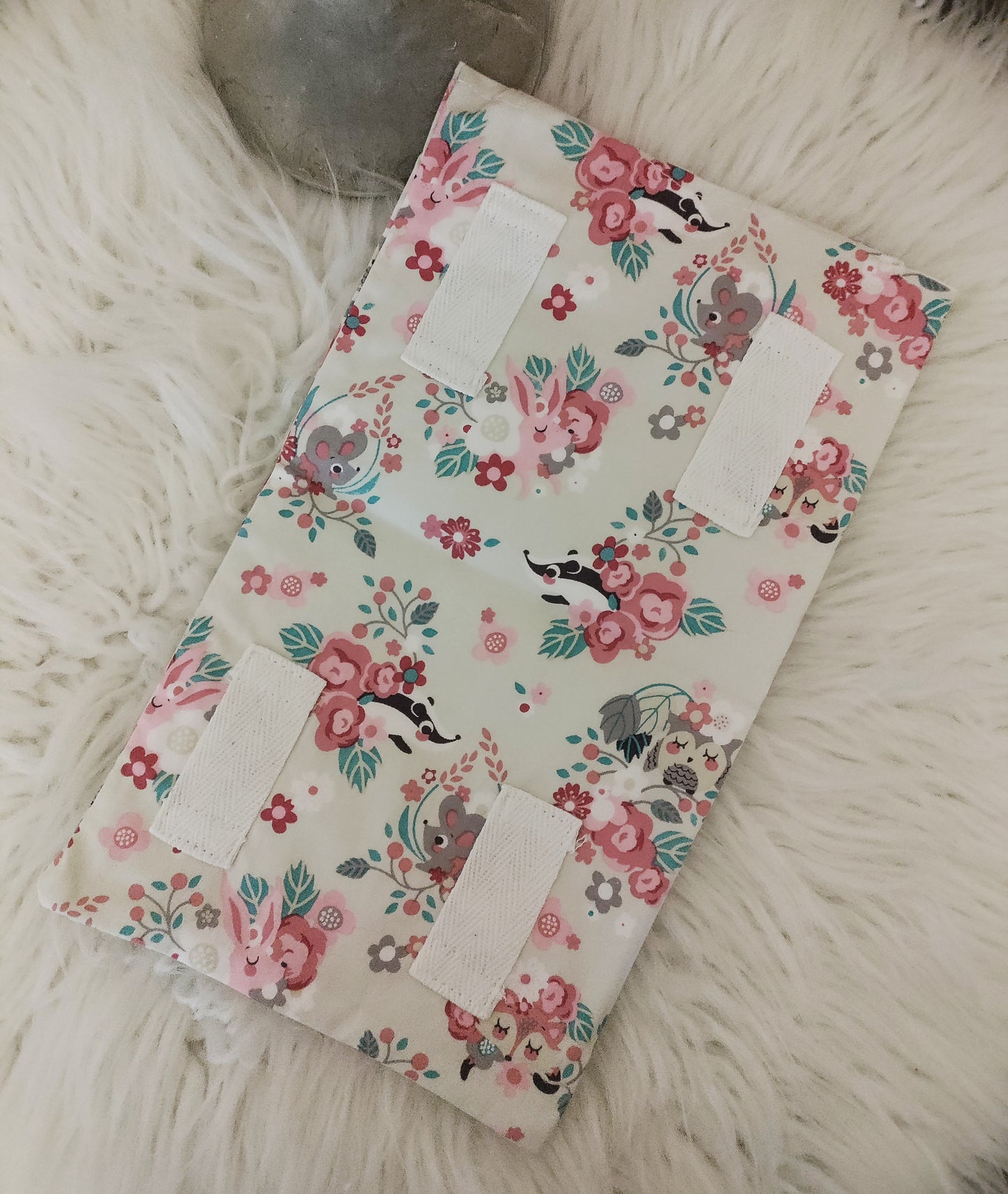 cream woodland Leg Bag Cover