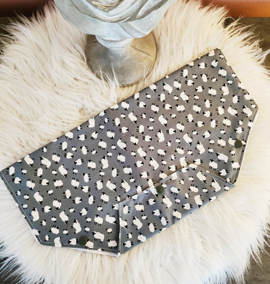 Grey sheep Belly Bag Cover