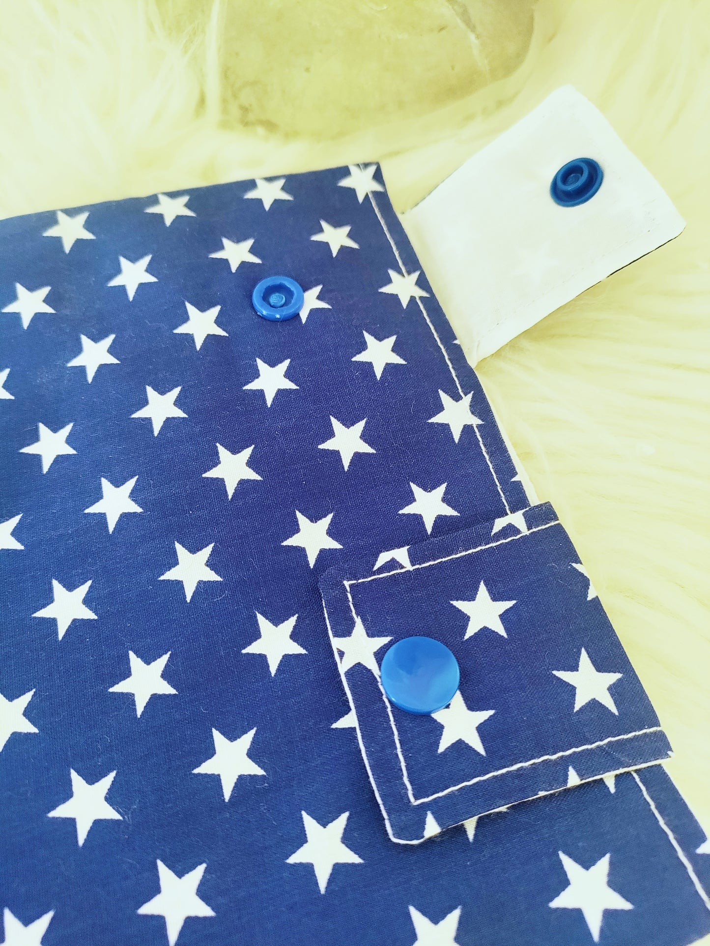 Navy star Leg Bag Cover