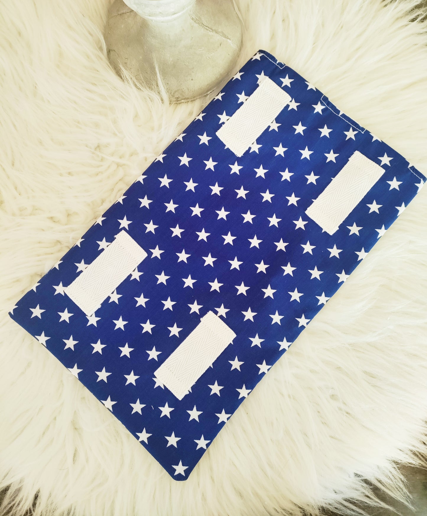Navy star Leg Bag Cover