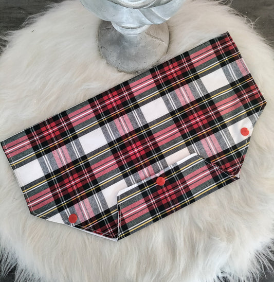 Tartan Belly Bag Cover