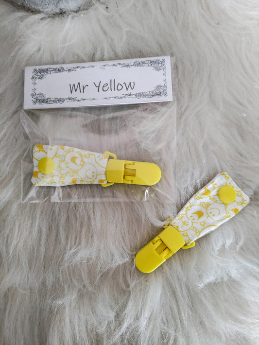 Mr Yellow Tubie Clip